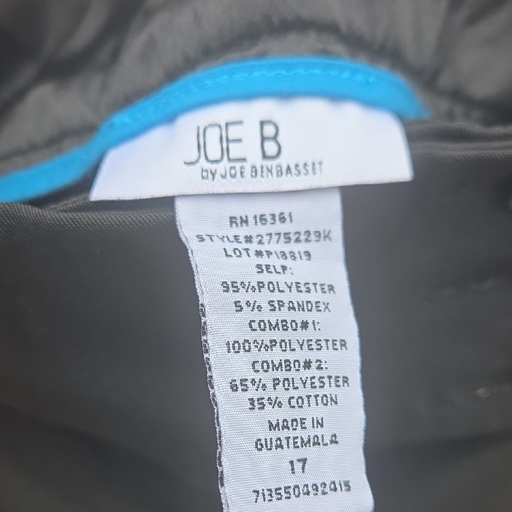 Joe B Black Dress Pants Women